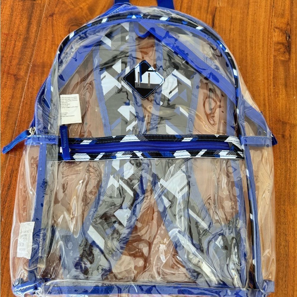 Eastport  clear backpack new